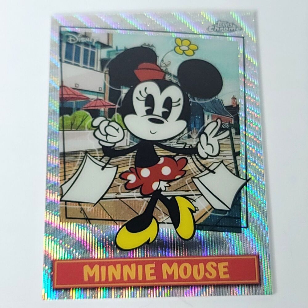 Minnie Mouse La La La 2026 Topps Disney Neon Shorts Short Prints #MSSP-6